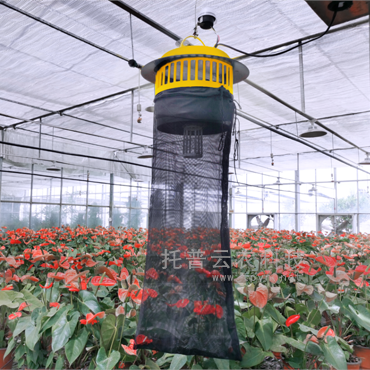 TPSC-4-2型大棚殺蟲燈帶有儲(chǔ)蟲袋